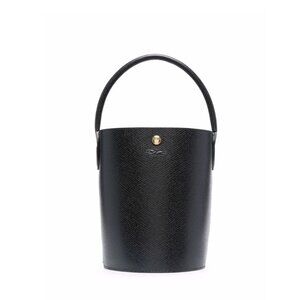 Longchamp Le Pliage Cuir Bucket Bag – Black Leather
